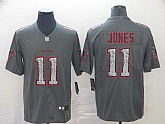 Nike Falcons 11 Julio Jones Gray Camo Vapor Untouchable Limited Jersey,baseball caps,new era cap wholesale,wholesale hats